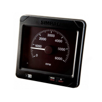 Индикатор оборотов двигателя Simrad RPM70-6